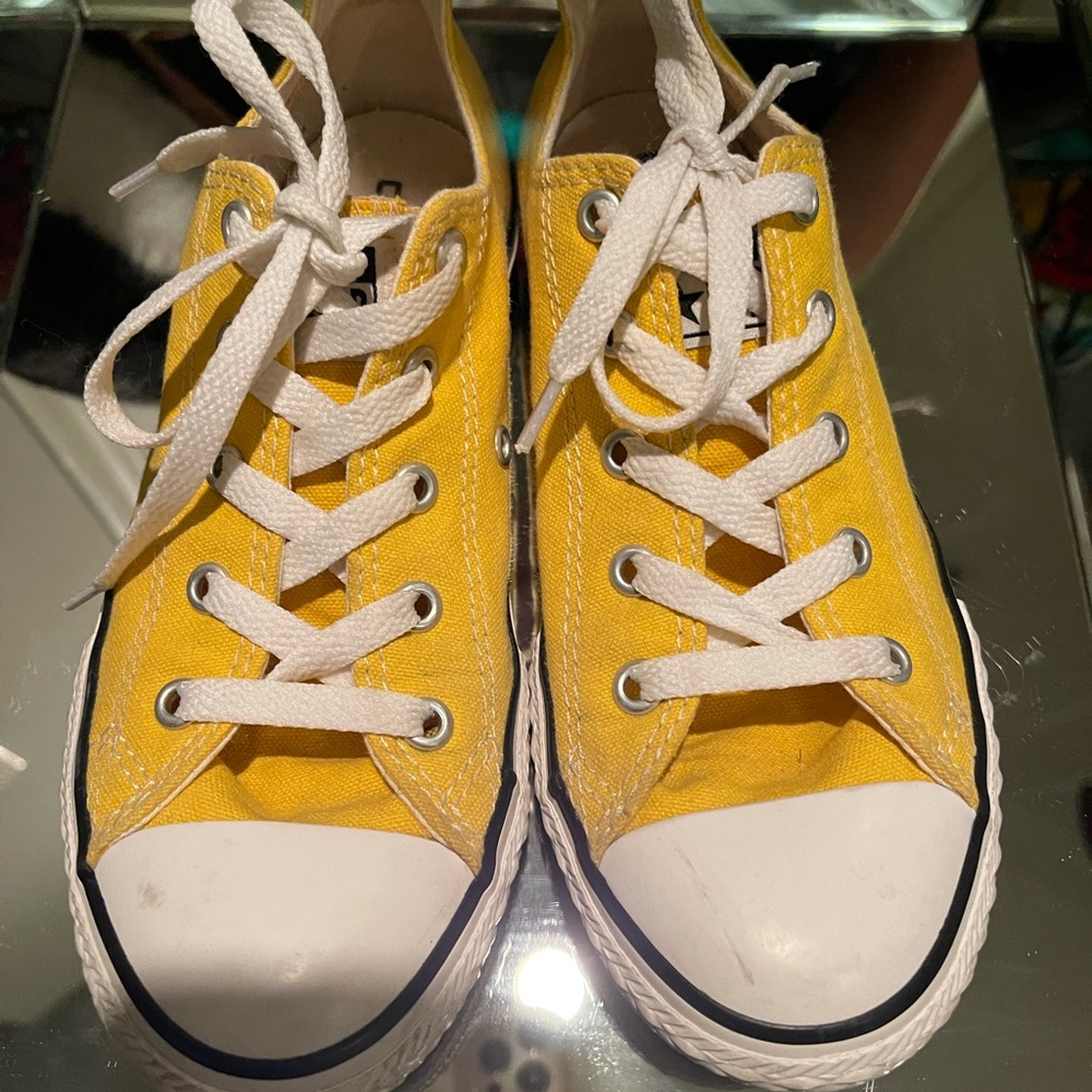 COPY - Converse Yellow Sneakers